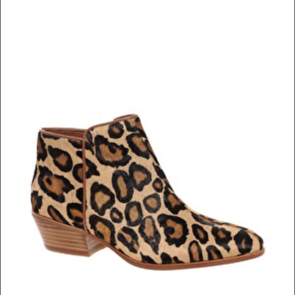 Sam Edelman Leopard Petty Ankle Bootie
